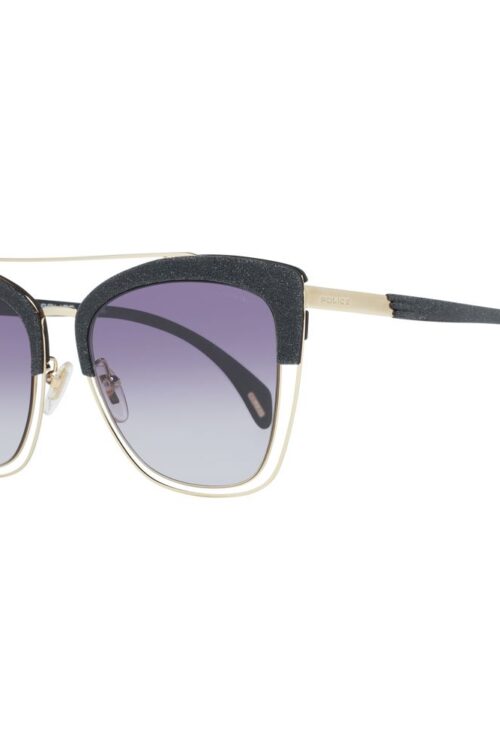 Police Gold Women Sunglasses