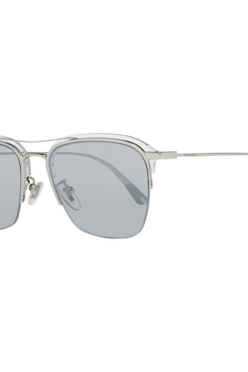 Police Silver Men Sunglasses