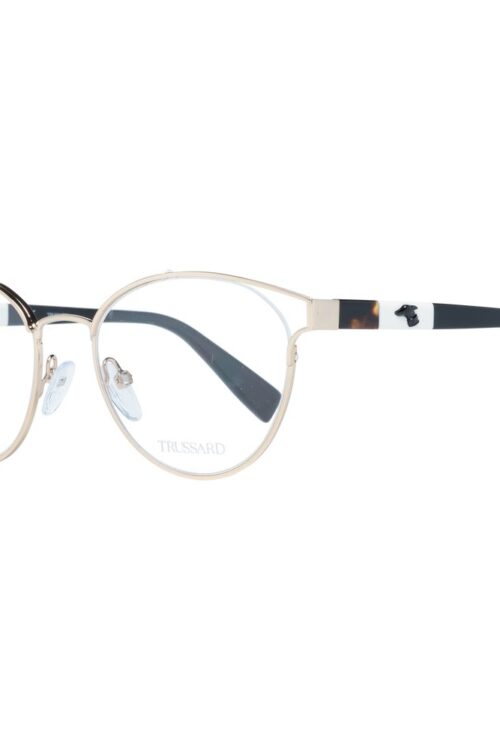 Trussardi Gold Women Optical Frames