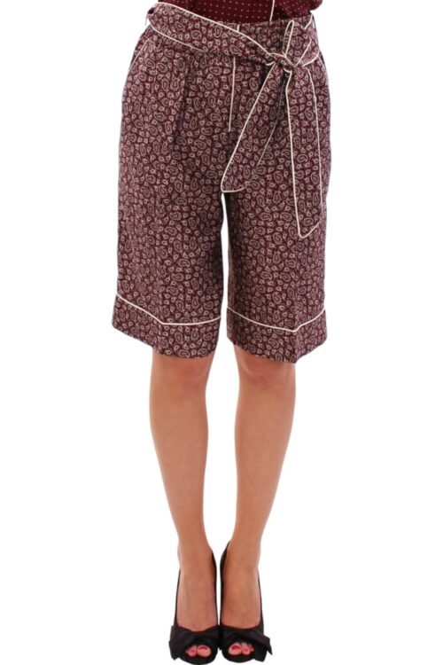 Dolce & Gabbana Chic Silk Pajama Shorts