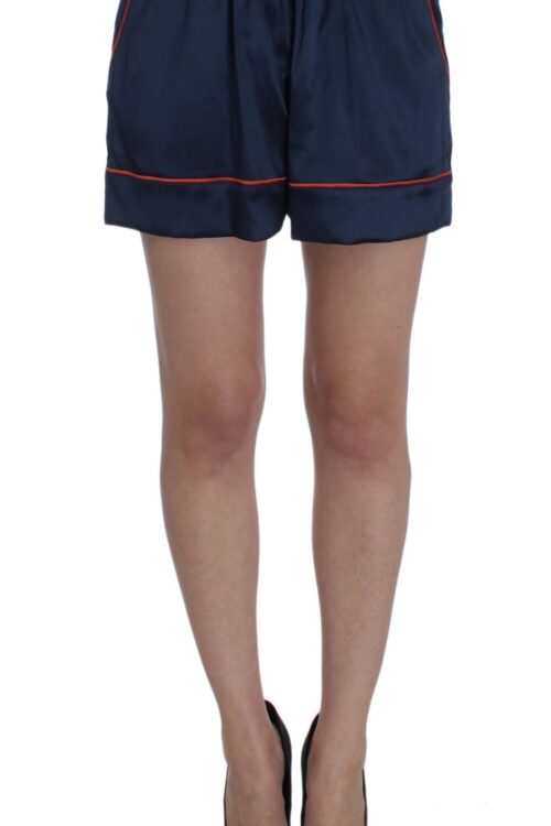 Dolce & Gabbana Elegant Silk Stretch Mini Shorts