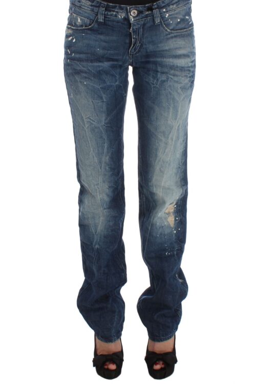 Costume National Chic Blue Regular Fit Denim