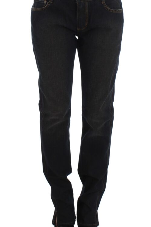 Ermanno Scervino Chic Boyfriend Cotton Jeans – Blue