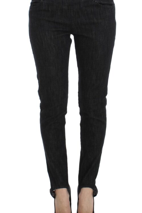 Ermanno Scervino Elegant Slim Fit Blue Jeans