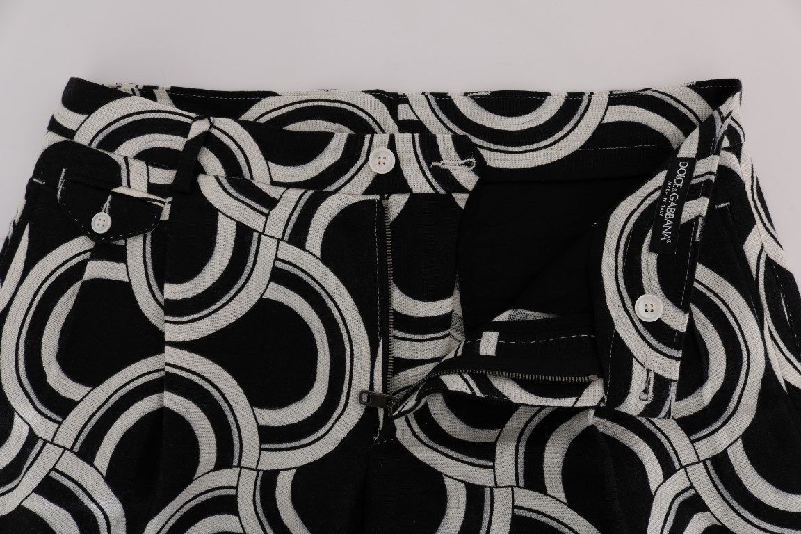 443651-black-white-pattern-linen-shorts-3.jpg