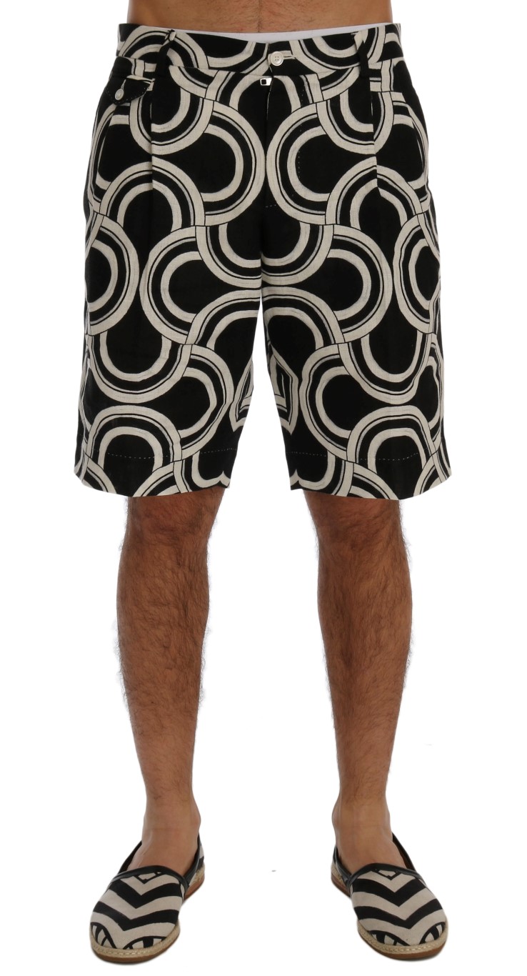 443651-black-white-pattern-linen-shorts.jpg