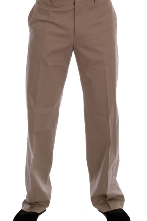 Dolce & Gabbana Chic Beige Chinos Casual Pants