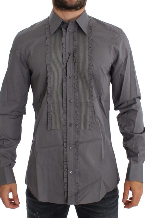 Dolce & Gabbana Elegant Slim Fit Cotton Dress Shirt