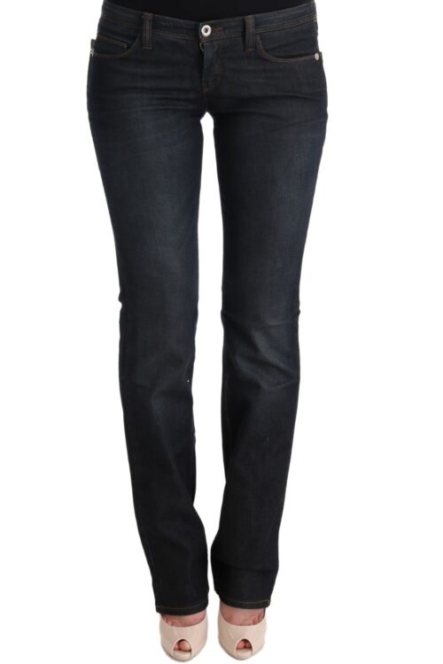 Costume National Chic Gray Slim Fit Denim