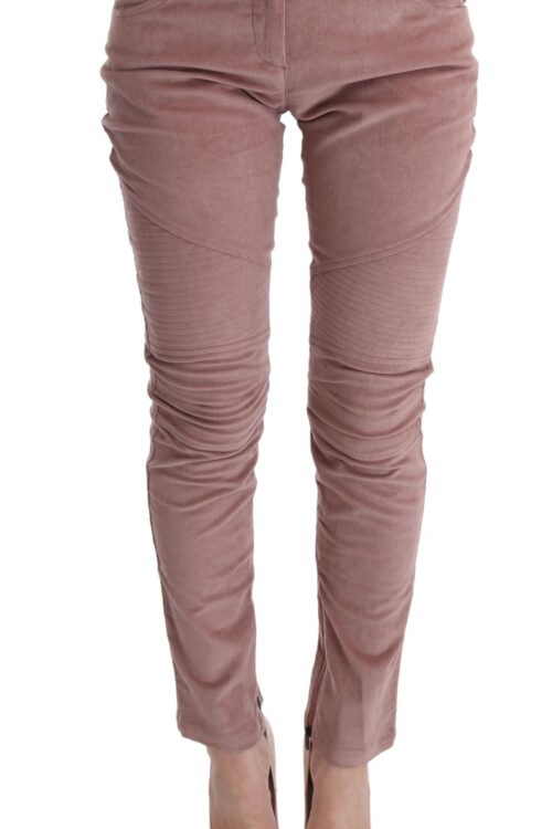Ermanno Scervino Chic Pink Capri Cropped Trousers
