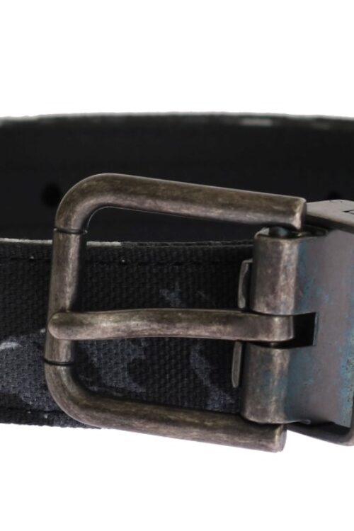 Dolce & Gabbana Elegant Floral Patterned Men’s Luxury Belt
