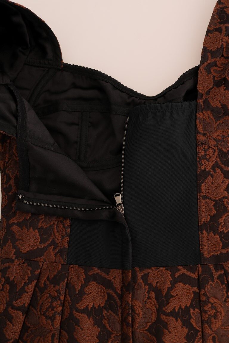 465394-black-brown-floral-brocade-a-line-dress-4.jpg