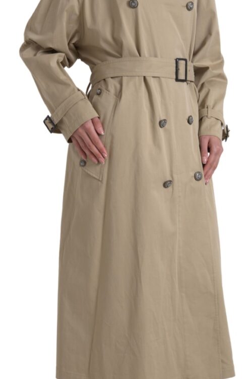 Dolce & Gabbana Elegant Double Breasted Trench Coat