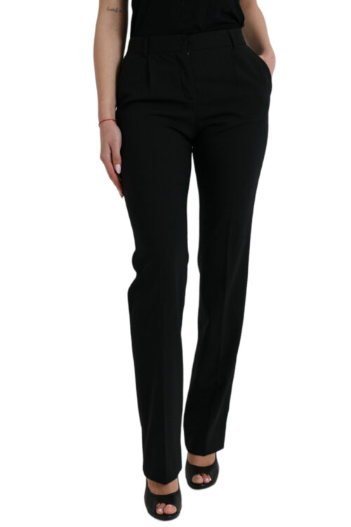 Dolce & Gabbana Elegant Tapered Wool Trousers
