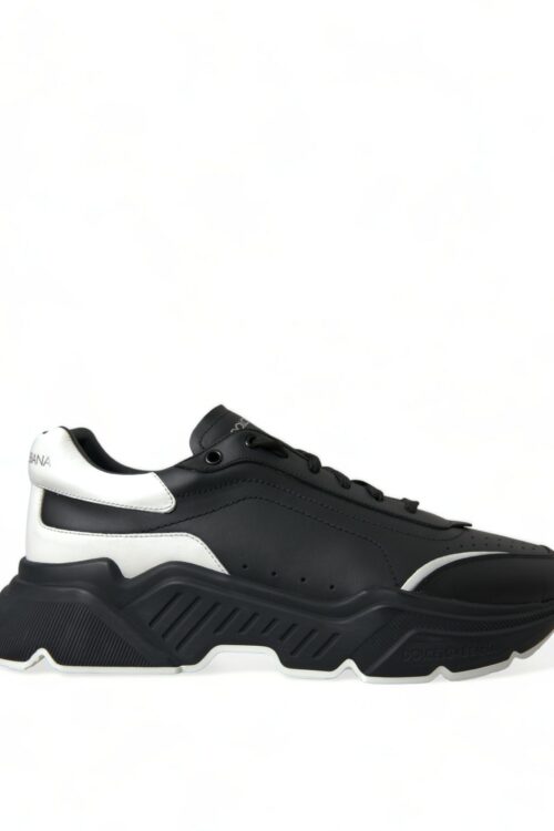 Dolce & Gabbana Elevated Daymaster Black Platform Sneakers