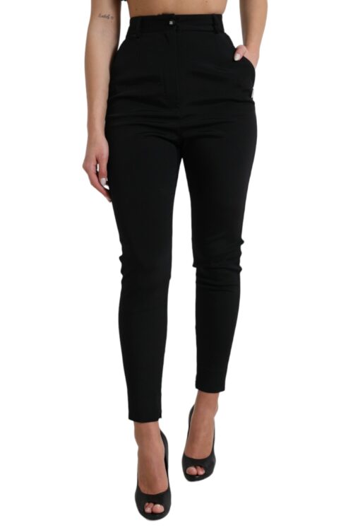 Dolce & Gabbana Elegant High Waist Skinny Pants