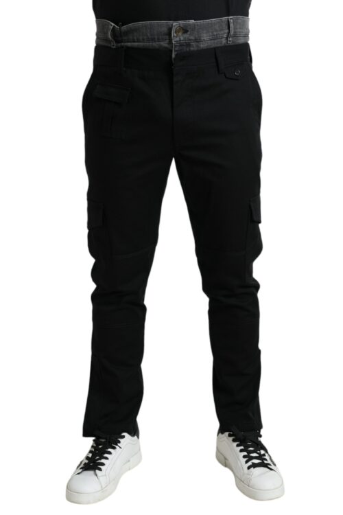 Dolce & Gabbana Elegant Skinny Cotton Stretch Joggers