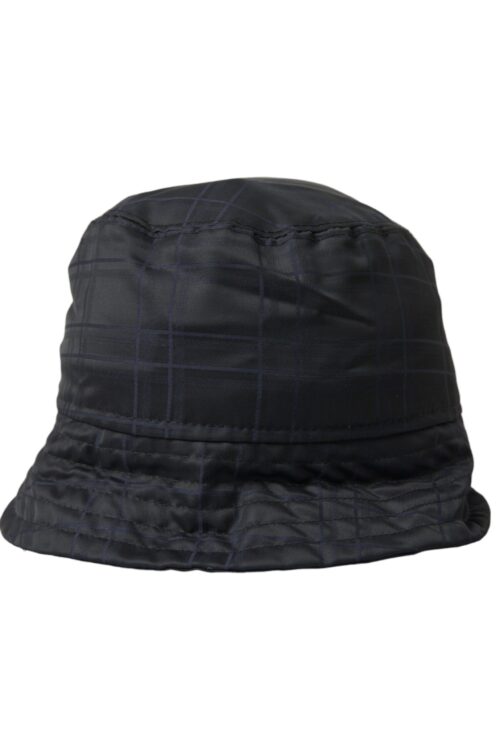 Dolce & Gabbana Black Wool Blend Cap Bucket Hat Men