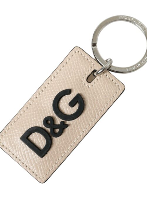 Dolce & Gabbana Elegant Trifold Leather Key Holder