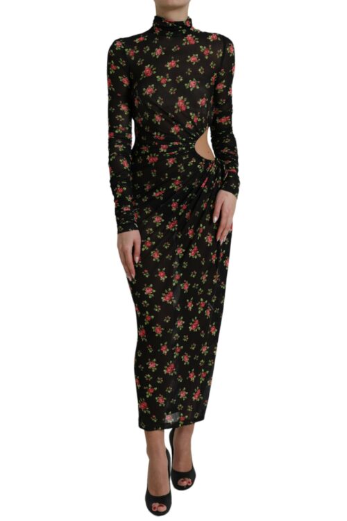 Dolce & Gabbana Elegant Floral Sheath Dress