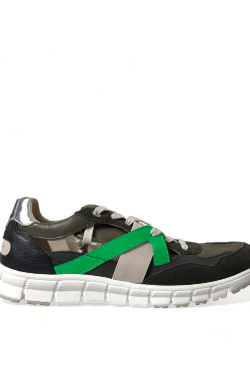 Dolce & Gabbana Exquisite Multicolor Low-Top Designer Sneakers