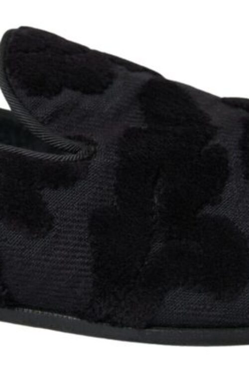Dolce & Gabbana Exquisite Black Vintage Loafers for Men