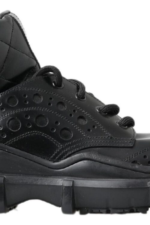 Dolce & Gabbana Elegant Black Leather Ankle Boots
