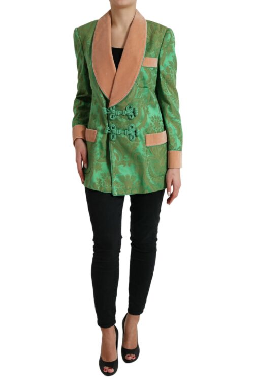 Dolce & Gabbana Floral Elegance Double Breasted Blazer