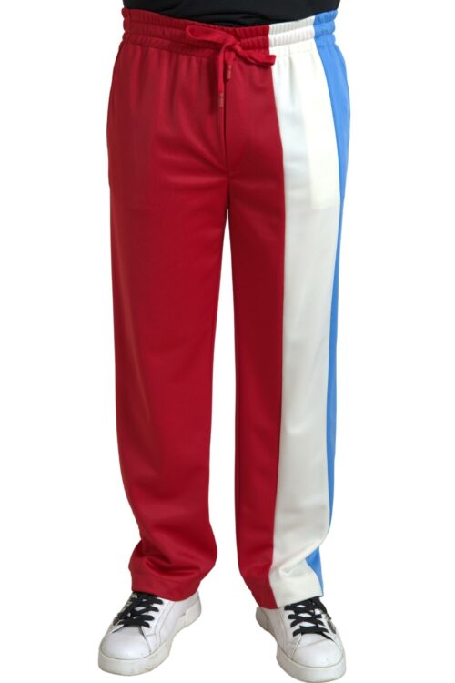 Dolce & Gabbana Elegant Striped Drawstring Sweatpants