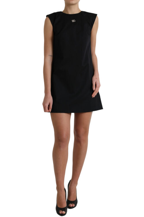 Dolce & Gabbana Elegant Sleeveless Shift Mini Dress