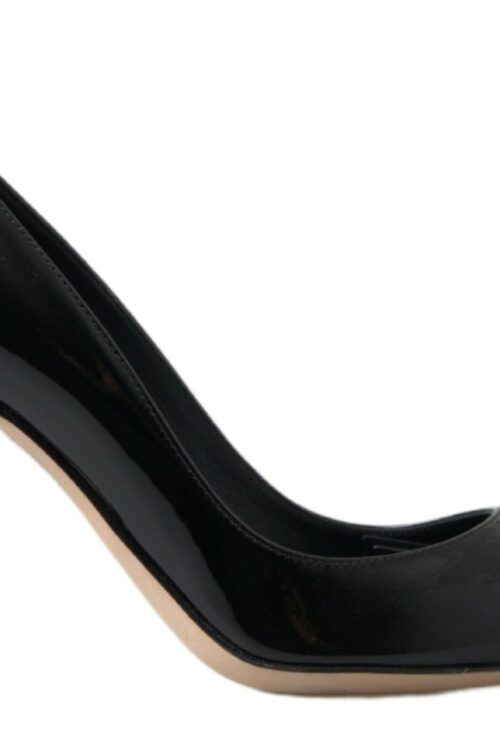 Dolce & Gabbana Elegant Patent Leather Heels Pumps
