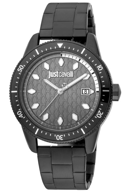 Just Cavalli Black Men Watch