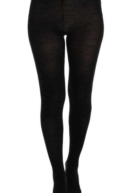 Dolce & Gabbana Elegant Gray High-Waist Stretch Tights Pants