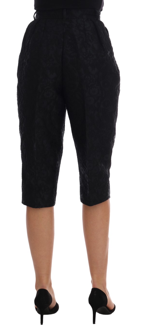 513087-black-brocade-high-waist-capri-shorts-2.jpg