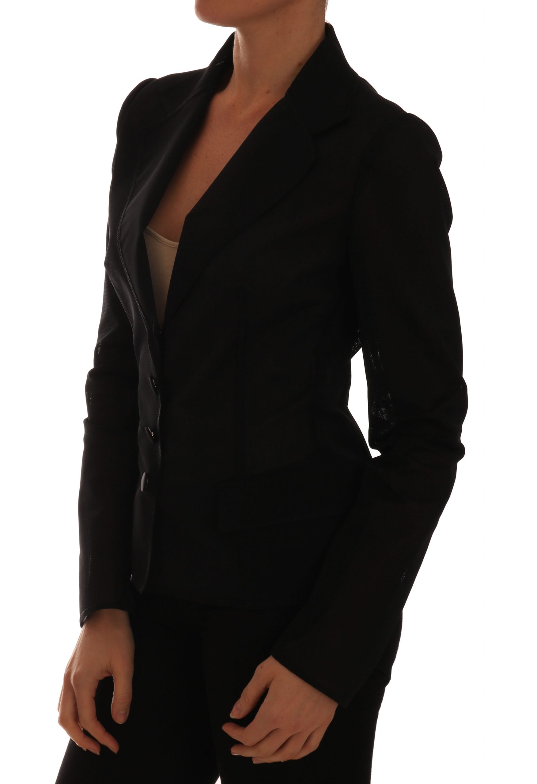654345-black-nylon-net-blazer-jacket-3.jpg