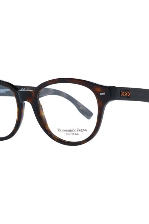 Zegna Couture Brown Men Optical Frames