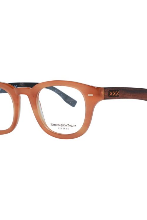 Zegna Couture Brown Men Optical Frames