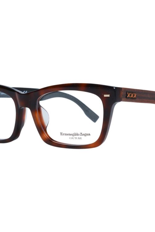 Zegna Couture Brown Men Optical Frames