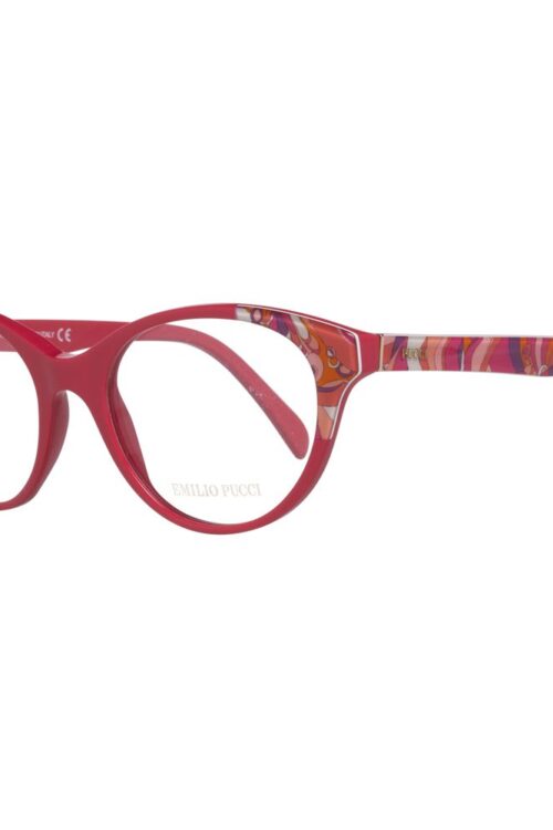 Emilio Pucci Red Women Optical Frames