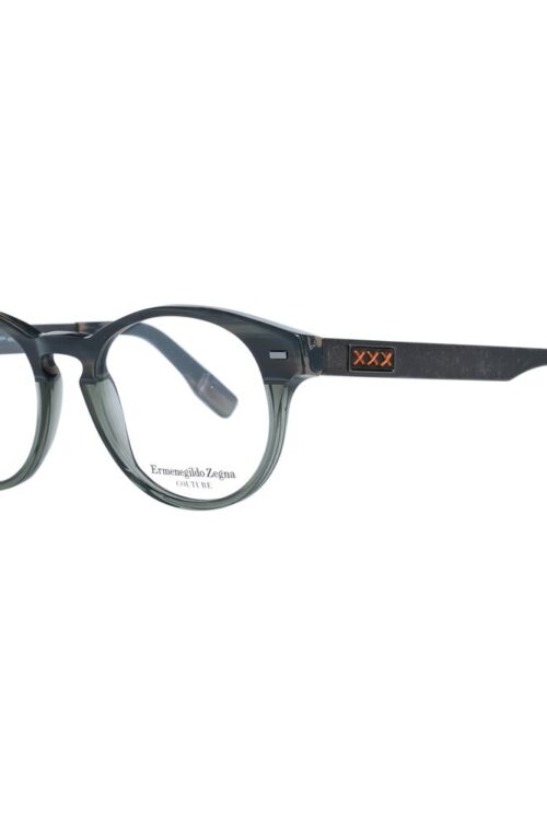 Zegna Couture Gray Men Optical Frames