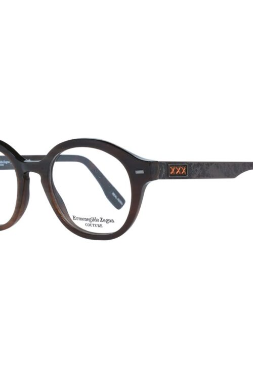 Zegna Couture Brown Men Optical Frames