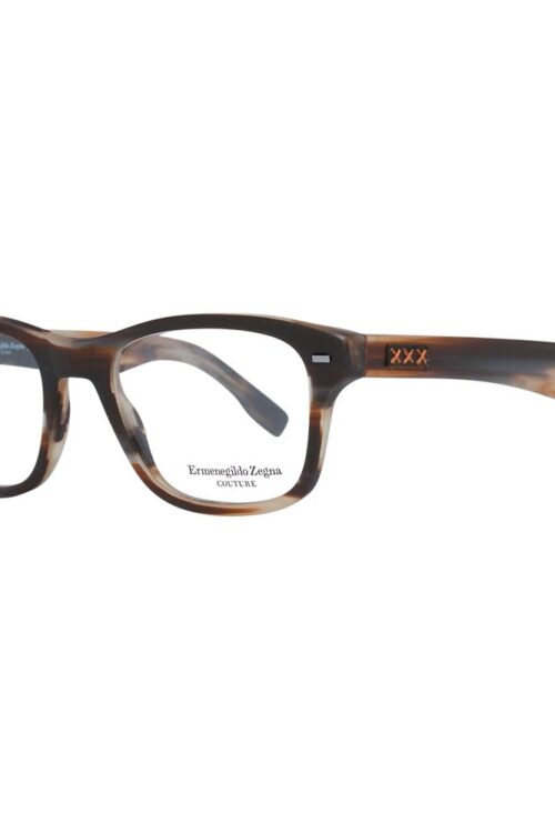 Zegna Couture Brown Men Optical Frames