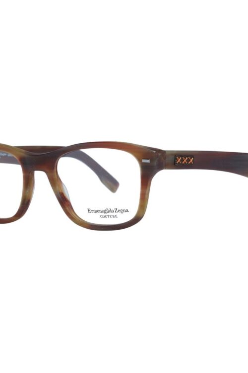 Zegna Couture Brown Men Optical Frames