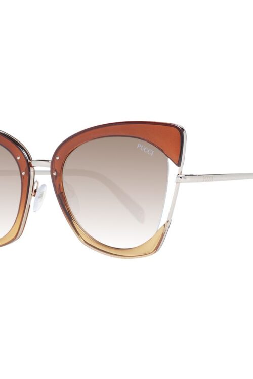 Emilio Pucci Brown Women Sunglasses