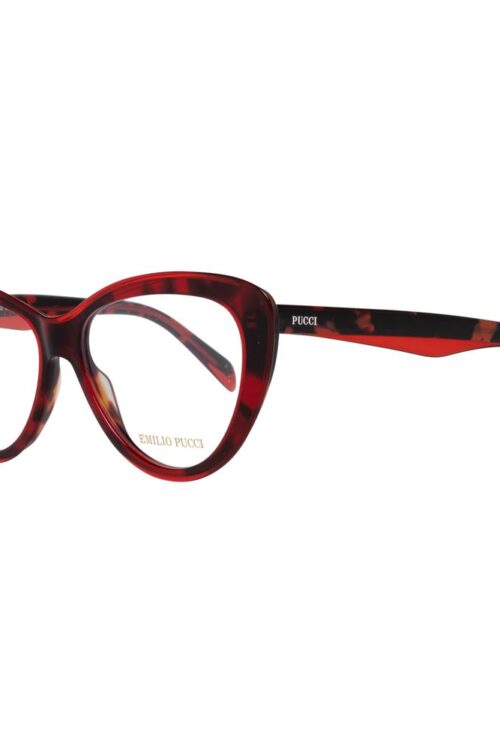 Emilio Pucci Red Women Optical Frames