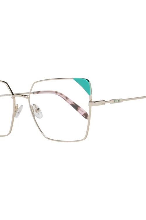 Emilio Pucci Gold Women Optical Frames