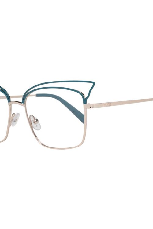 Emilio Pucci Turquoise Women Optical Frames
