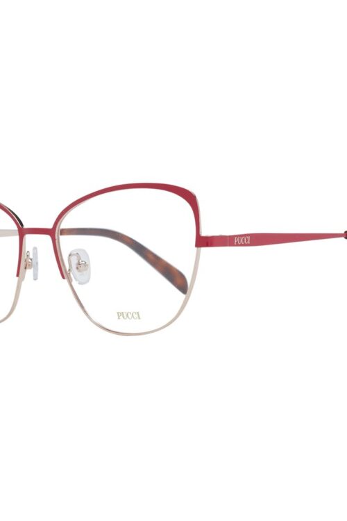 Emilio Pucci Red Women Optical Frames