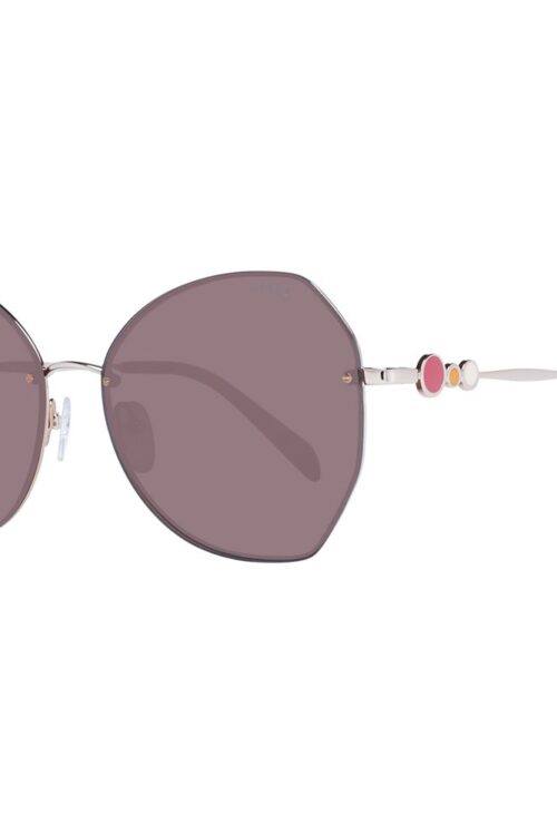 Emilio Pucci Rose Gold Women Sunglasses
