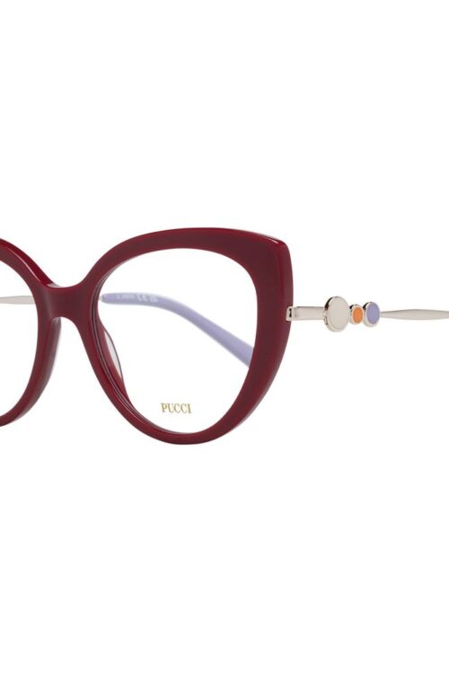 Emilio Pucci Red Women Optical Frames